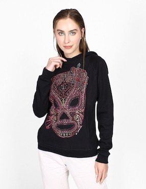 Sudadera Capucha Y Bolsa Sr Xolotl Para Mujer