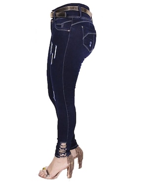 Jeans skinny Bombón para mujer