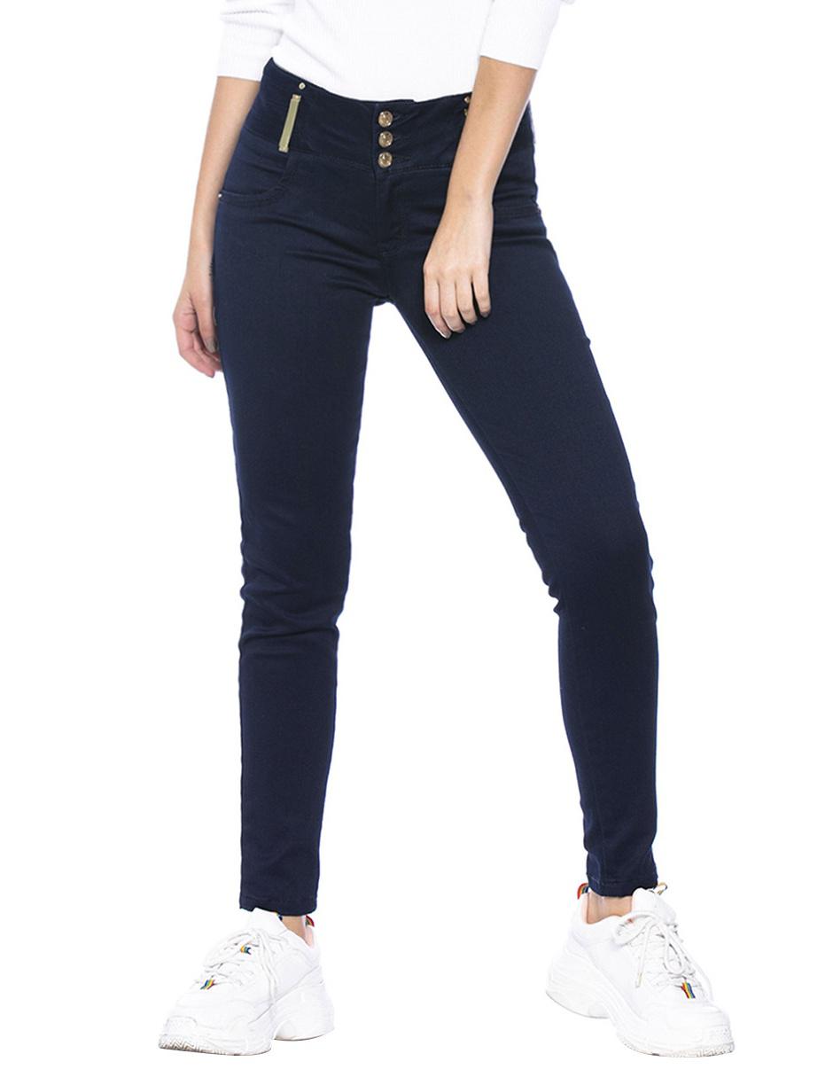 Jeans Studio F Corte Skinny Azul En Liverpool