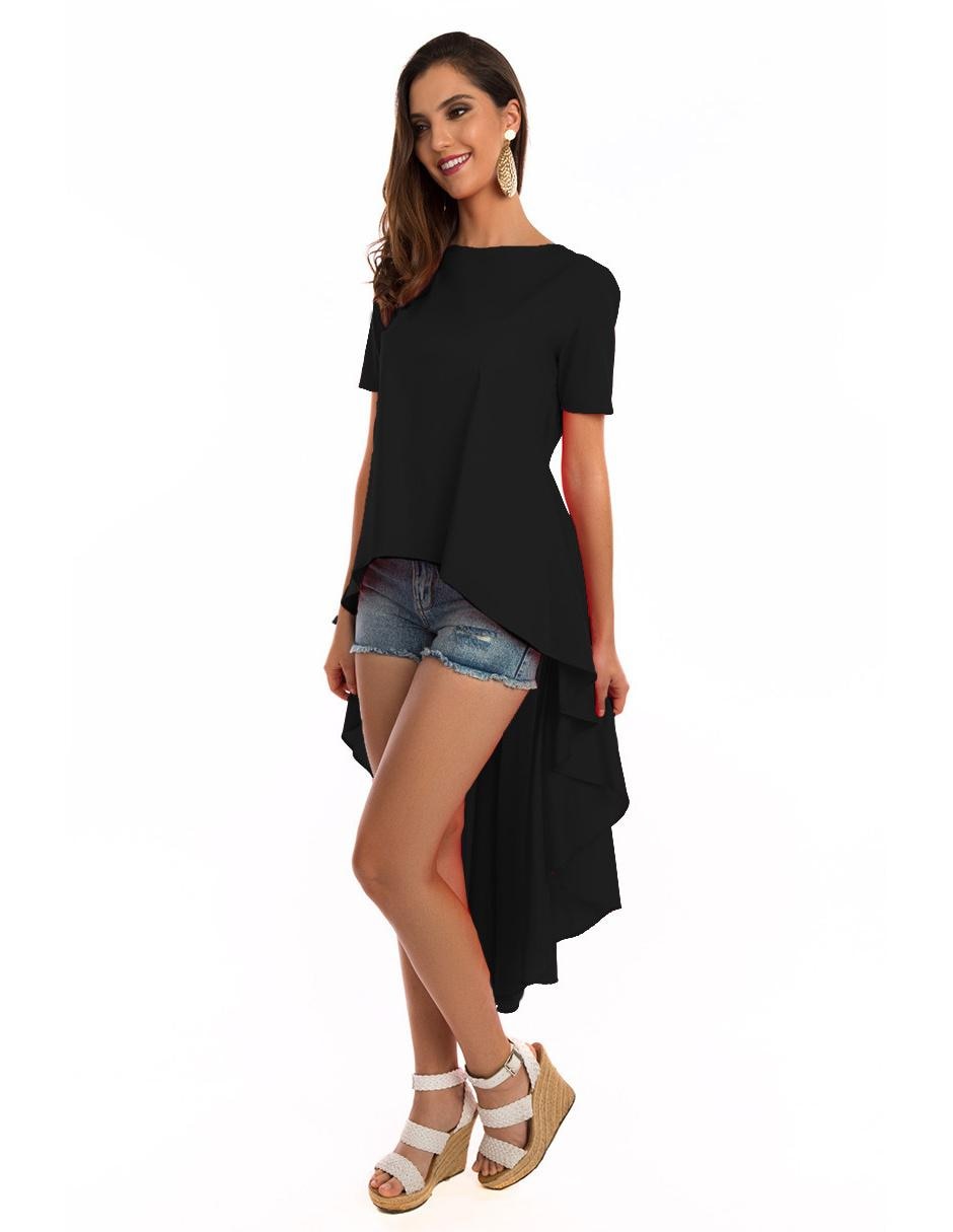 Blusa manga corta para mujer 2