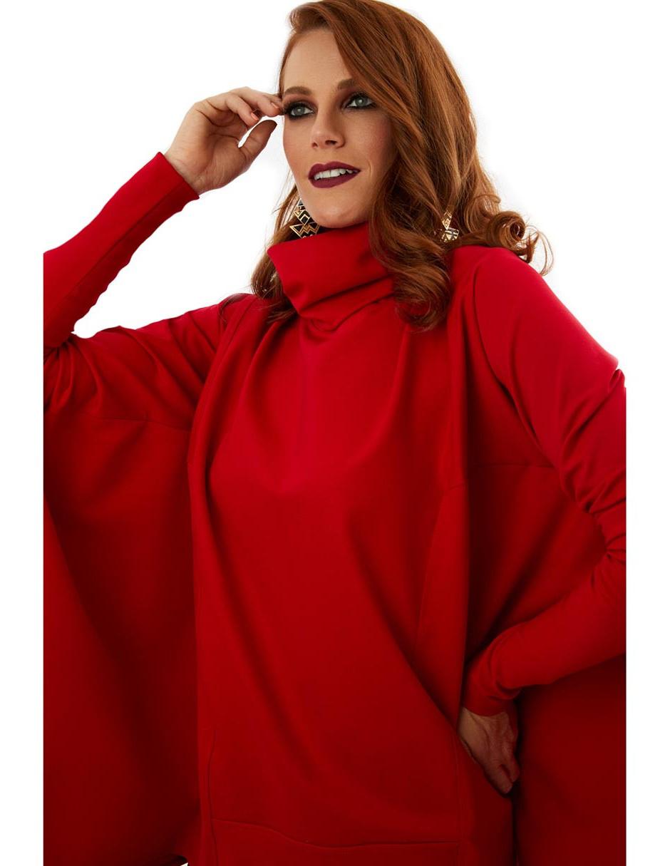 Suéter cuello con escote para mujer 2