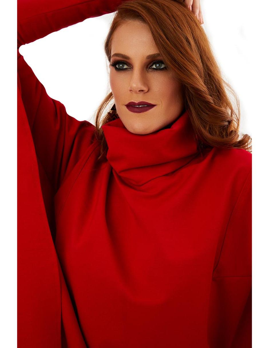 Suéter cuello con escote para mujer 3