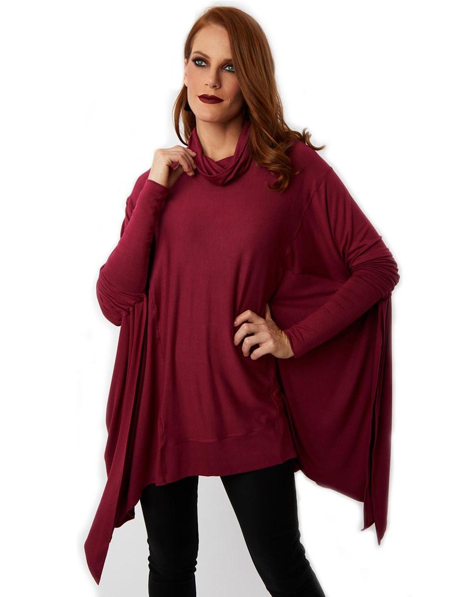Suéter cuello tortuga para mujer