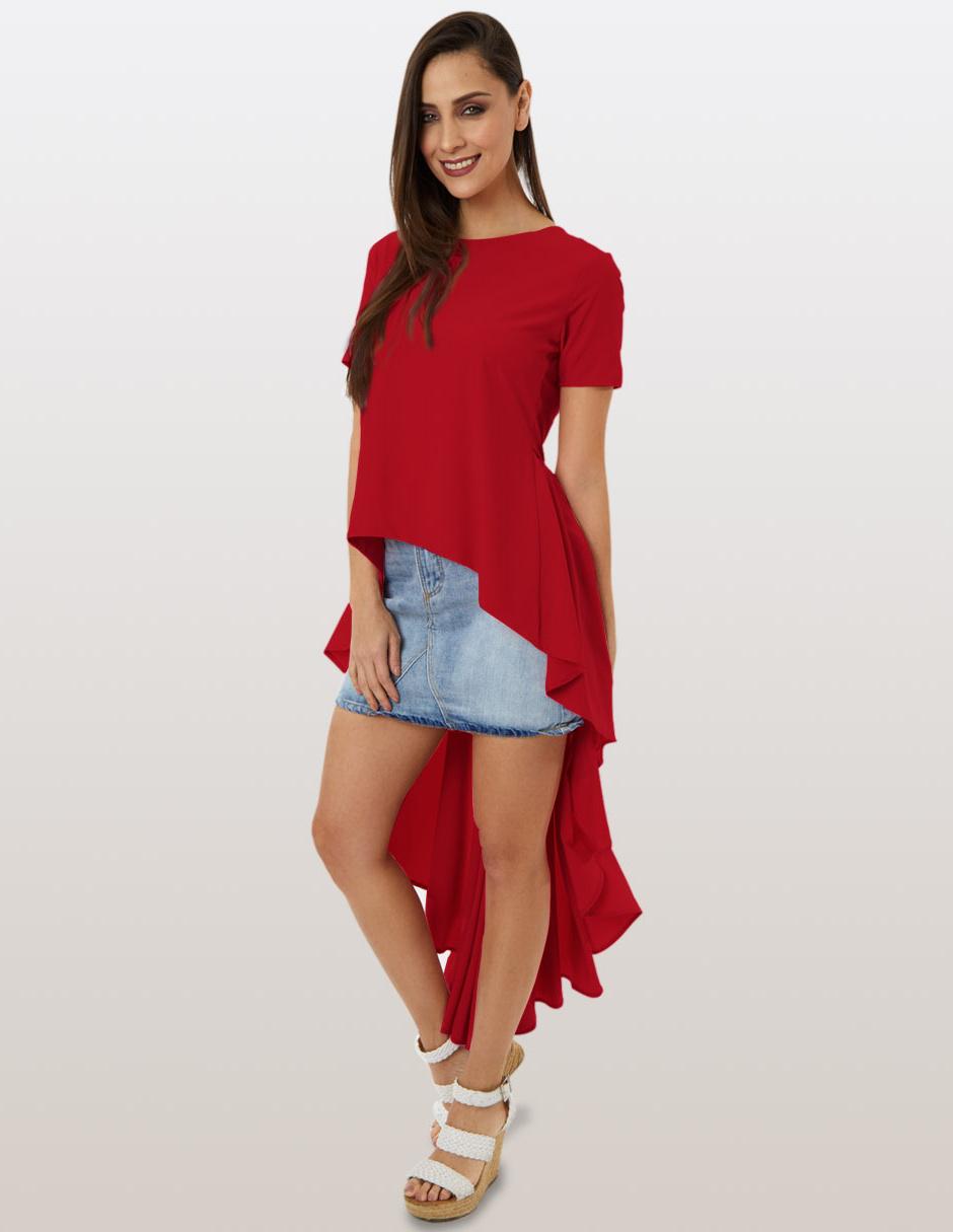 Blusa sin manga para mujer