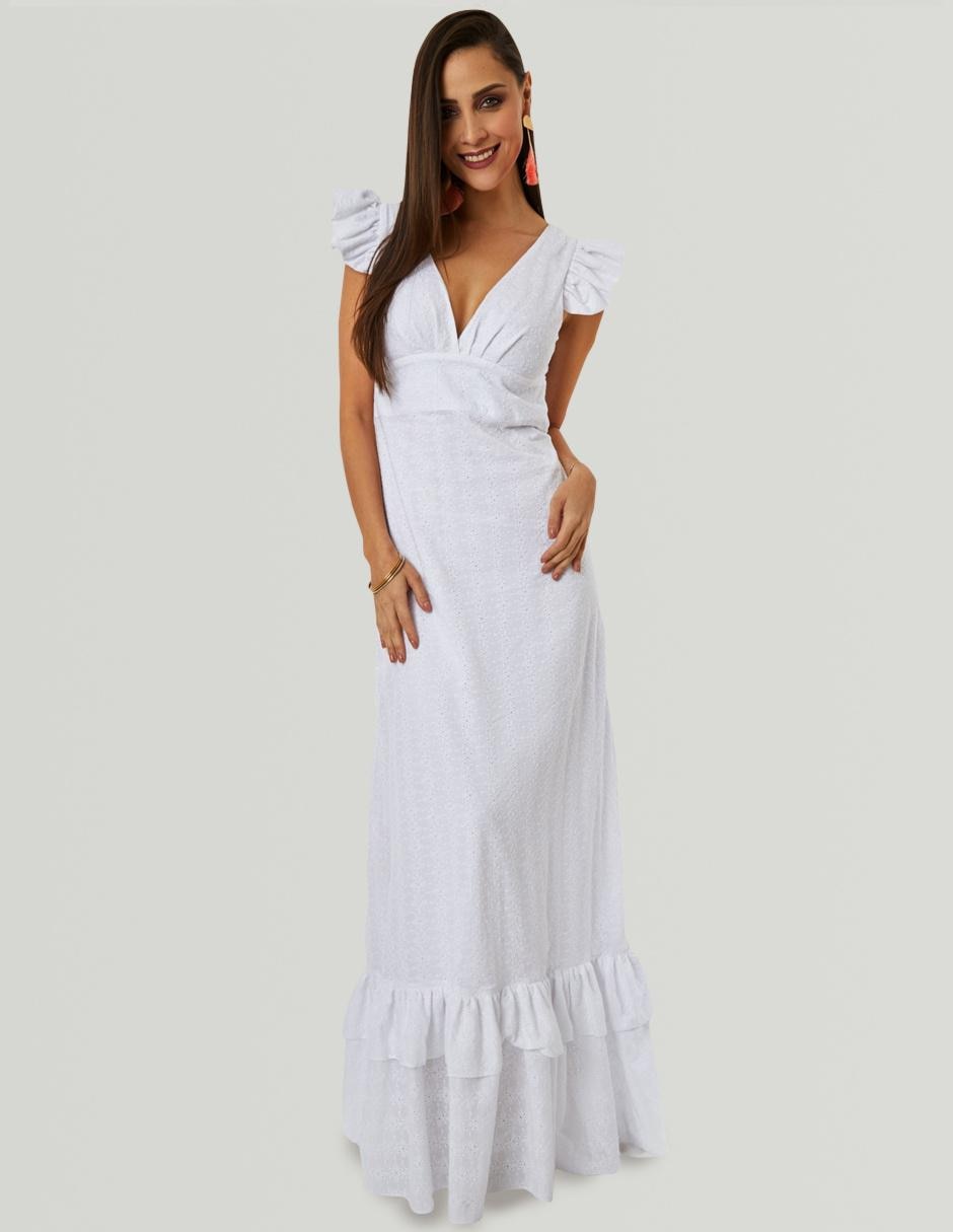 Vestido maxi casual para mujer