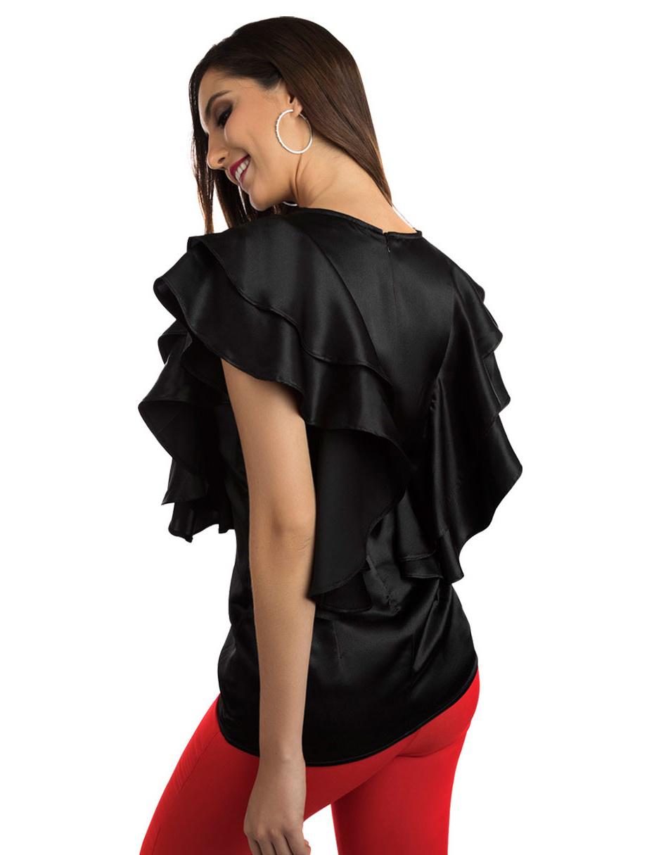 Blusa manga corta para mujer 2
