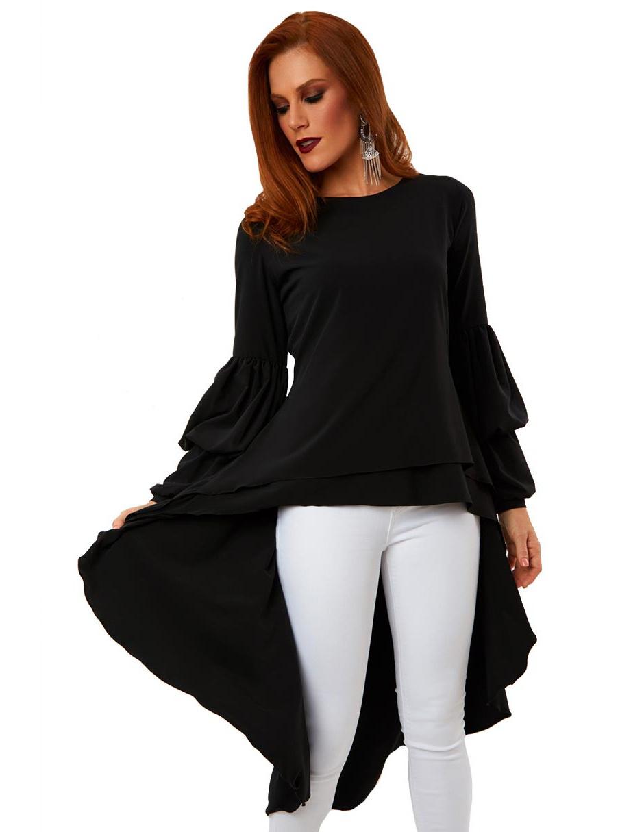 Blusa manga larga para mujer 1
