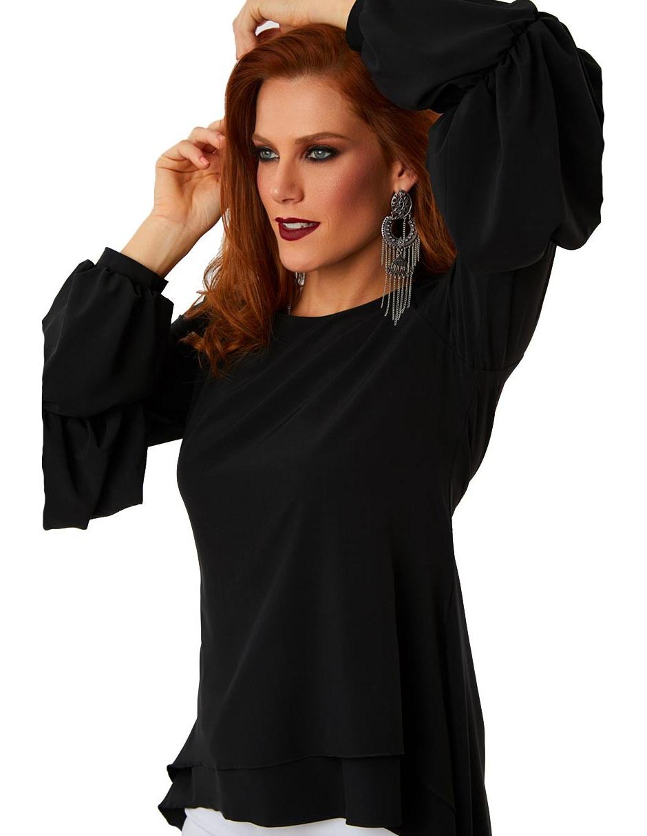 Blusa manga larga para mujer 3