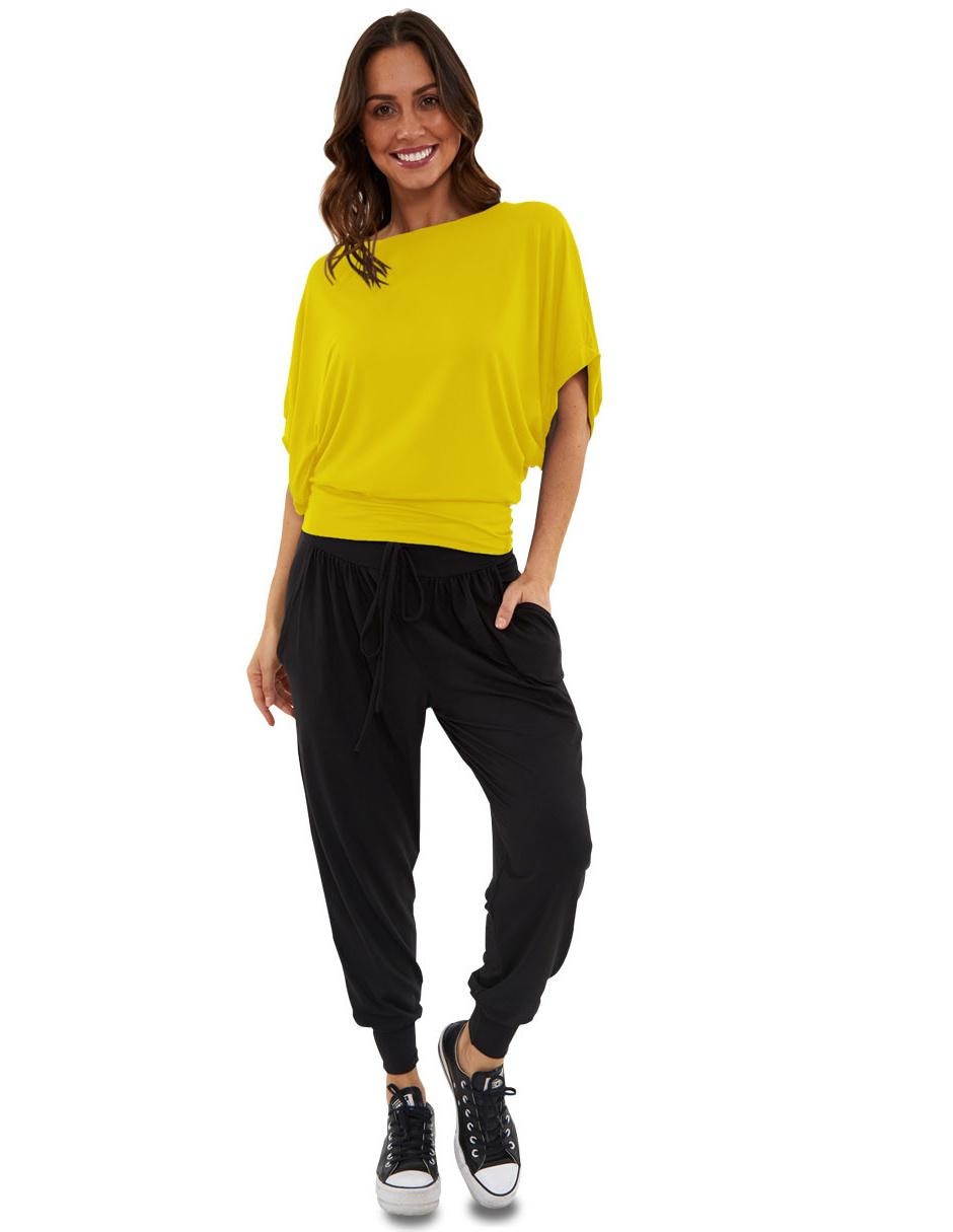 Blusa Beatriz Meade manga corta corte relajado
