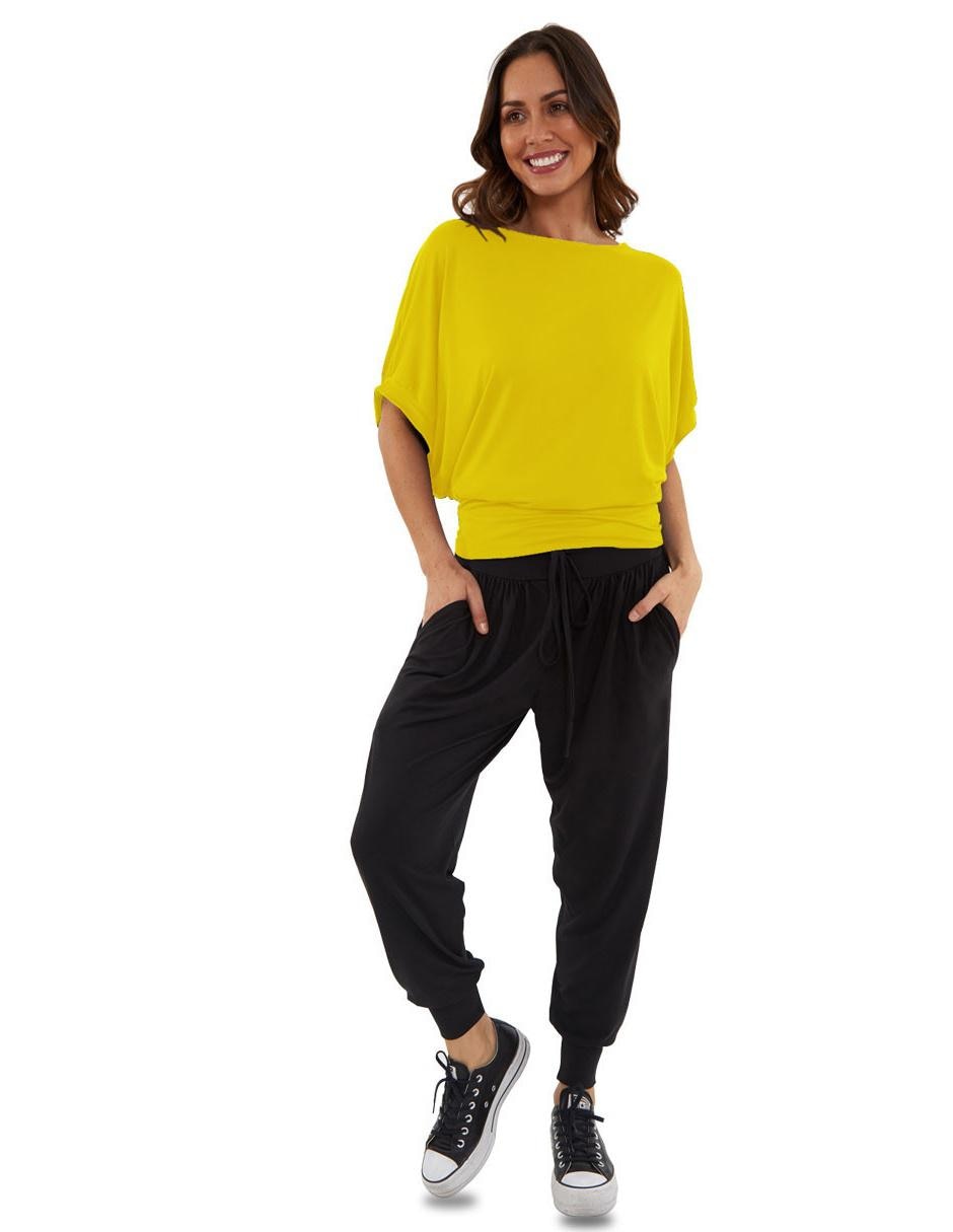Blusa Beatriz Meade manga corta corte relajado