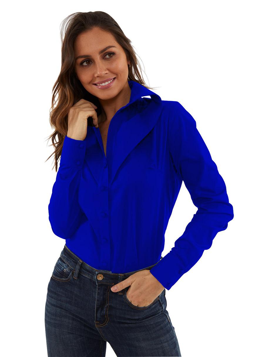 Blusa manga larga para mujer