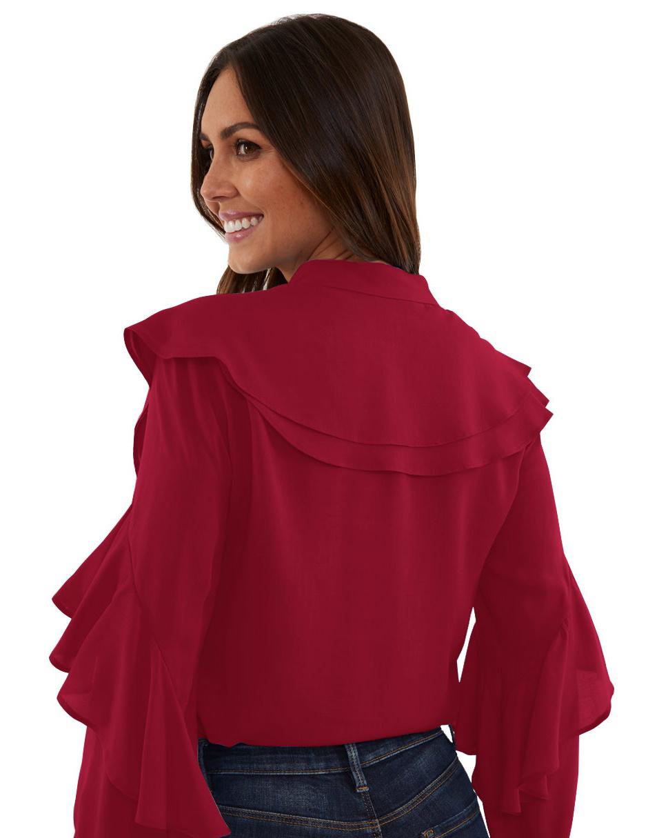Blusa manga larga para mujer 2