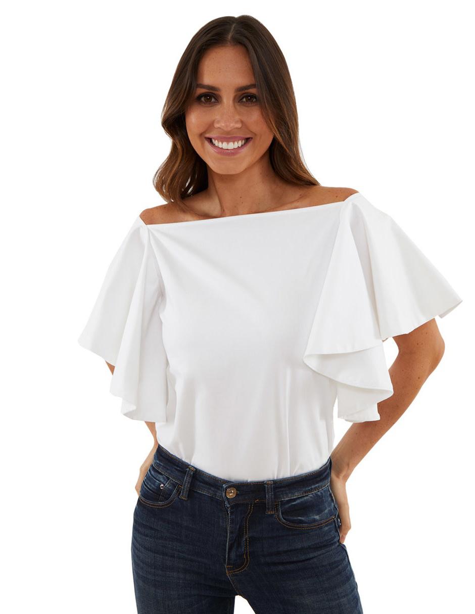 Blusa manga corta para mujer 3