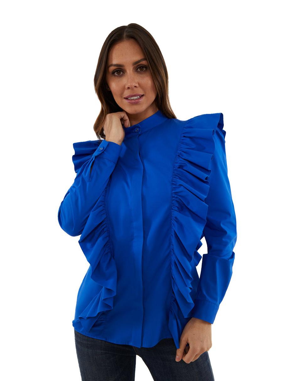 Blusa manga larga para mujer