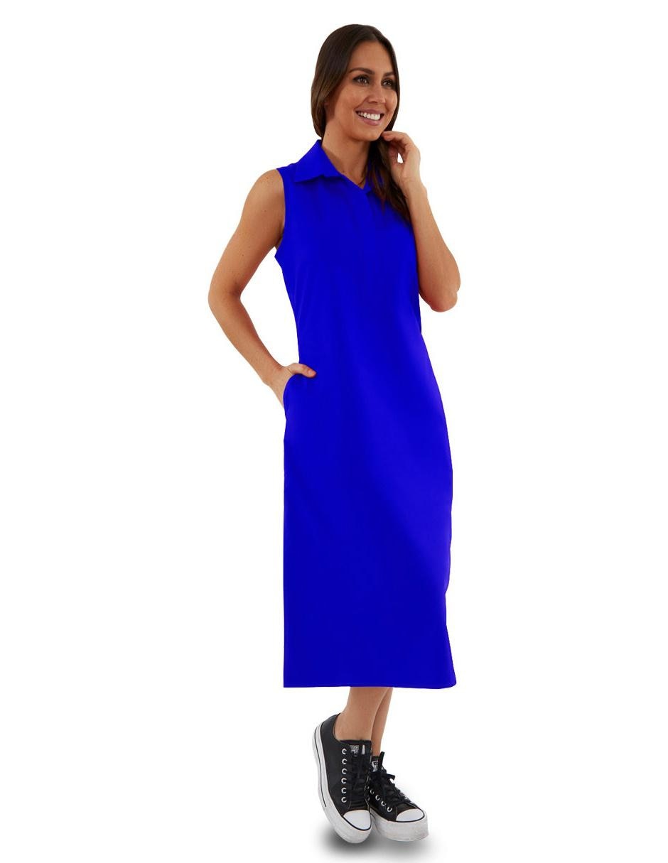 Vestido midi casual para mujer