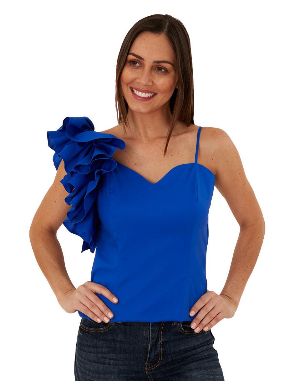 Blusa sin manga para mujer