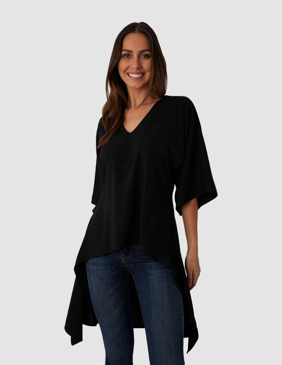 Blusa manga 3/4 para mujer