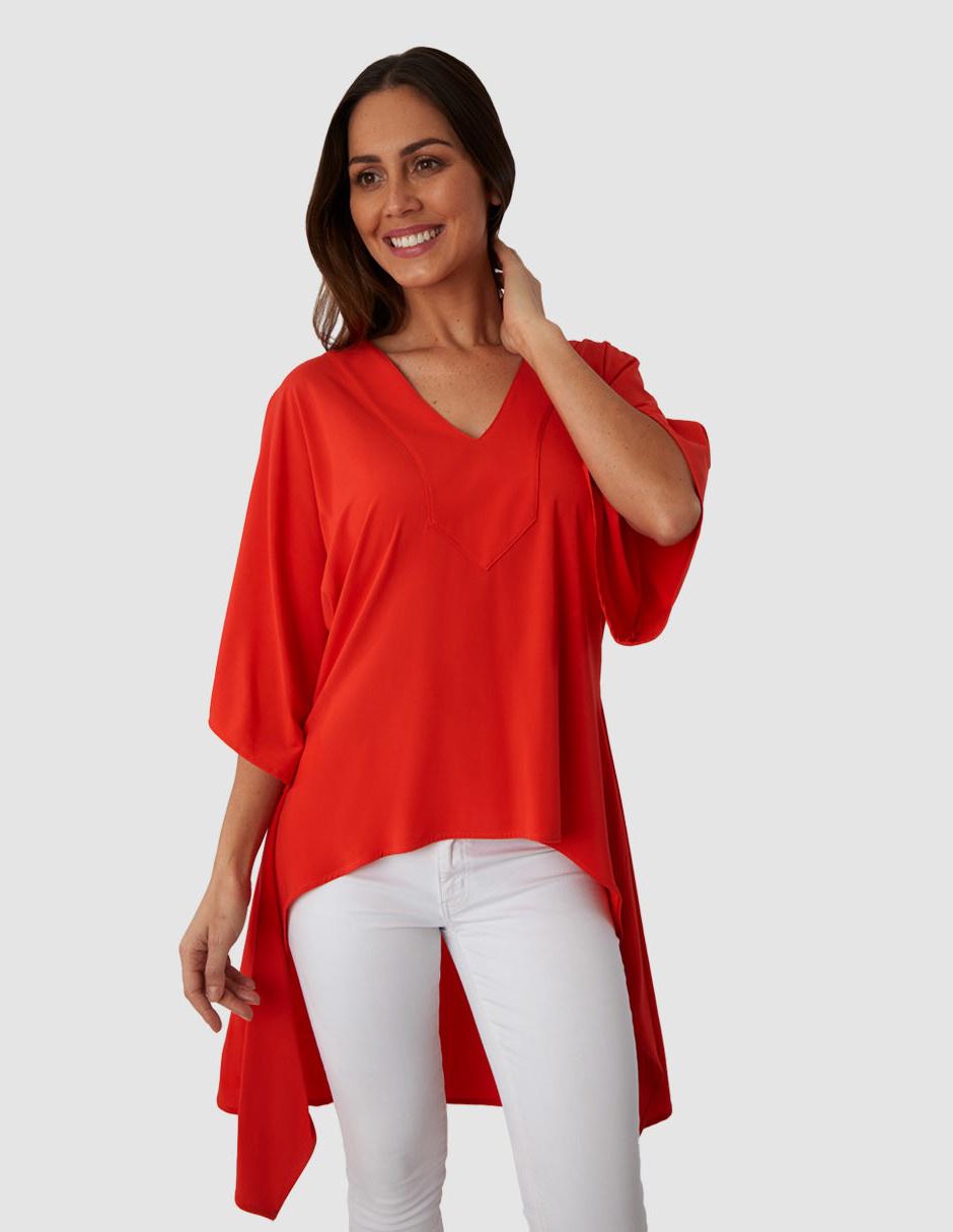 Blusa manga 3/4 para mujer Blusa manga 3/4 para mujer