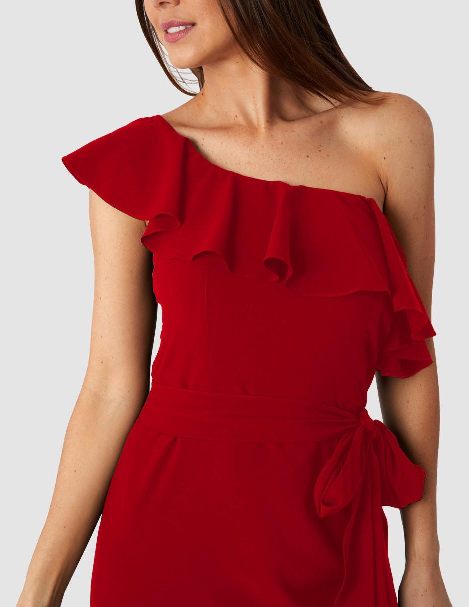 Vestido maxi de fiesta escote medio 3