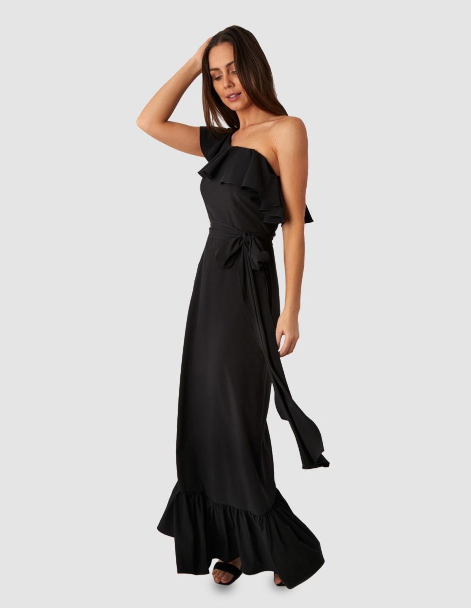 Vestido maxi de fiesta escote medio Vestido maxi de fiesta escote medio