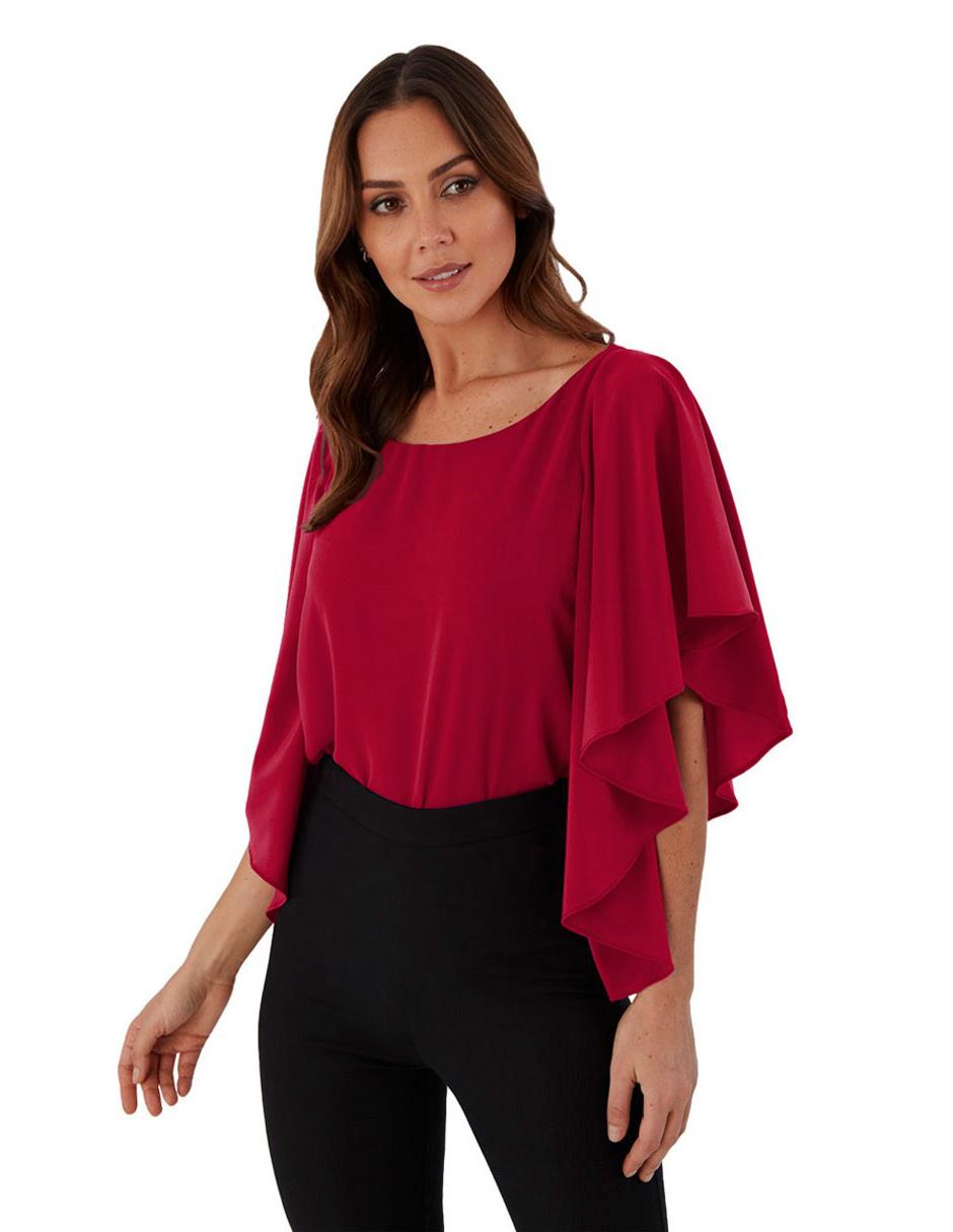 Blusa manga corta para mujer