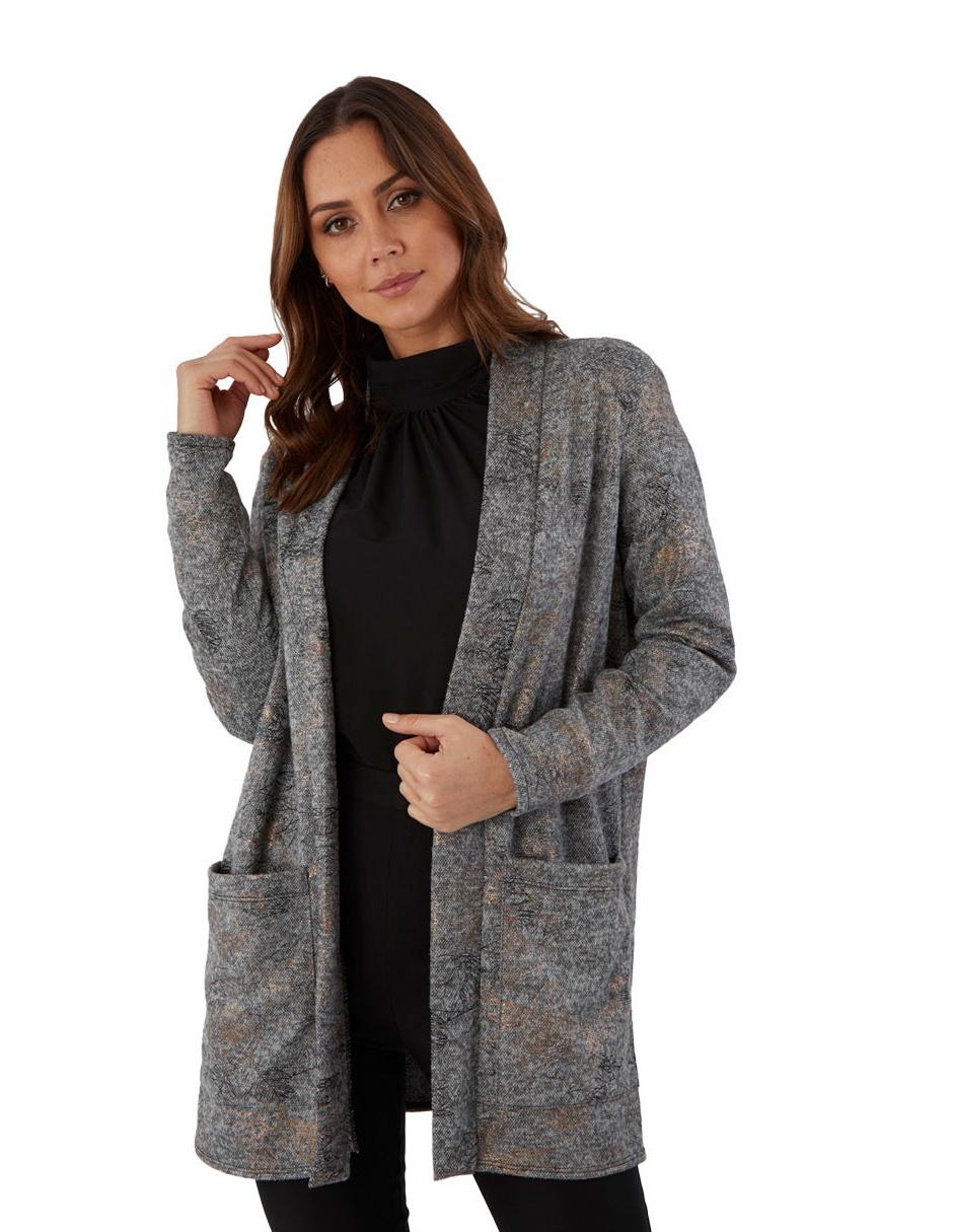 Suéter cuello con escote para mujer