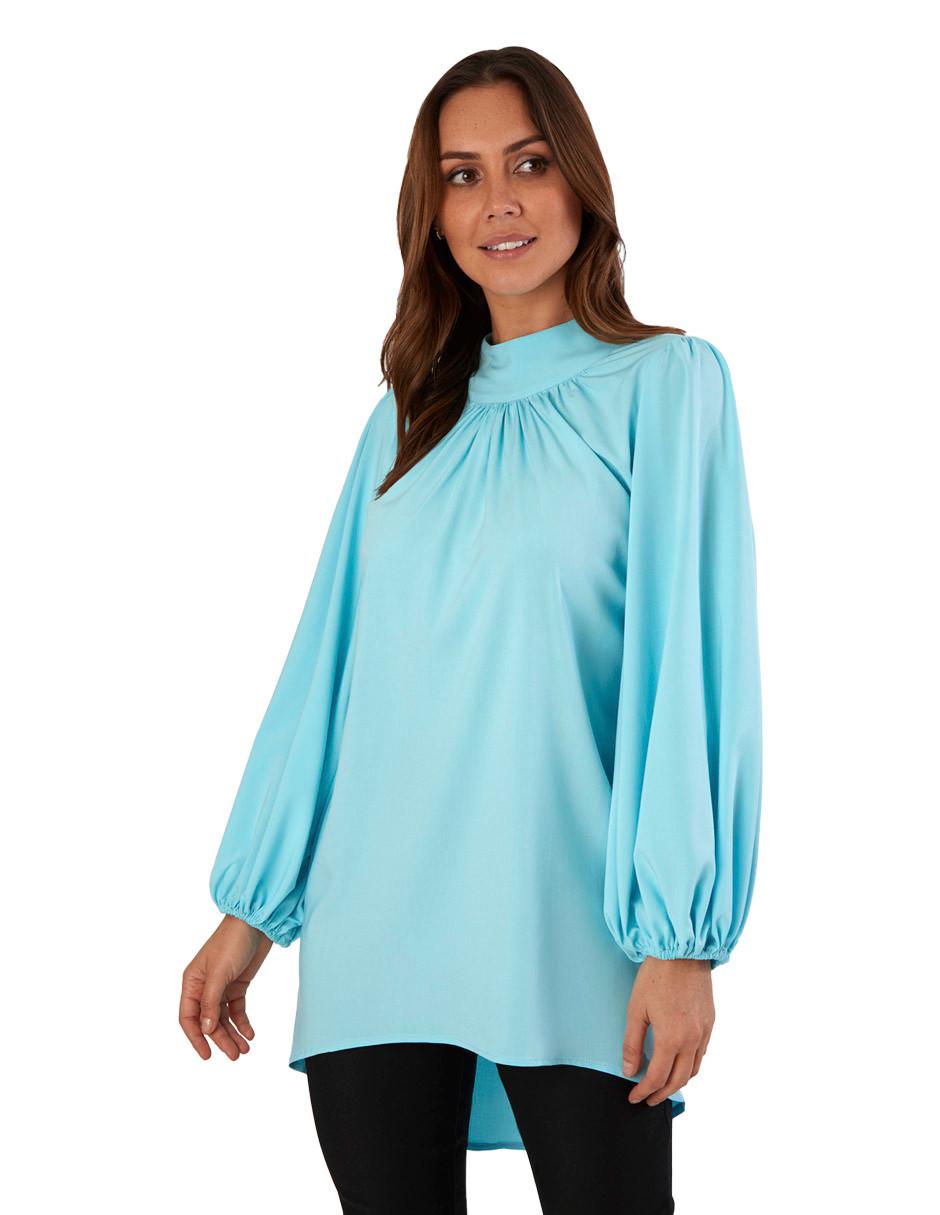 Blusa manga larga para mujer