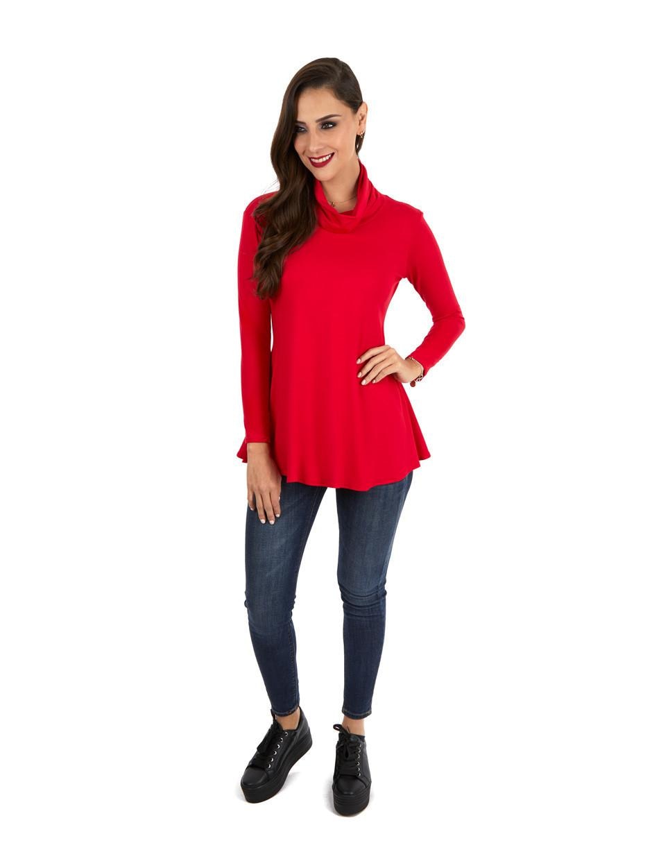 Blusa manga larga para mujer 2