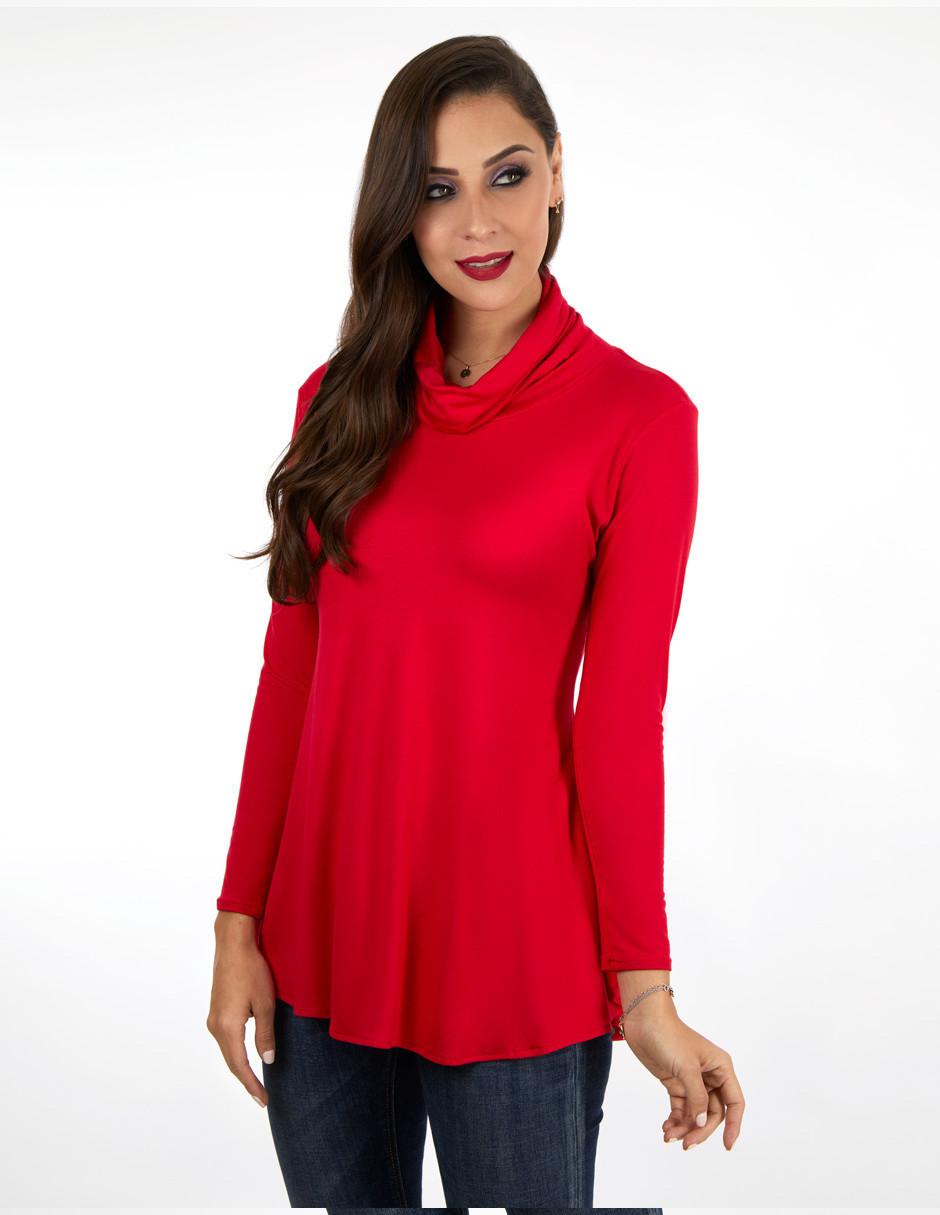 Blusa manga larga para mujer 4