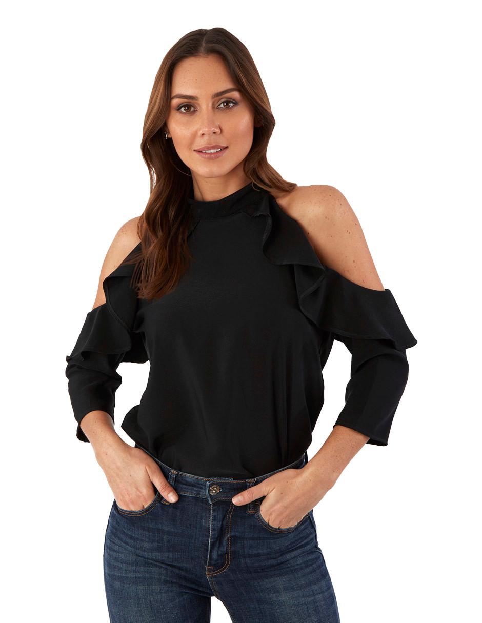 Blusa manga 3/4 para mujer