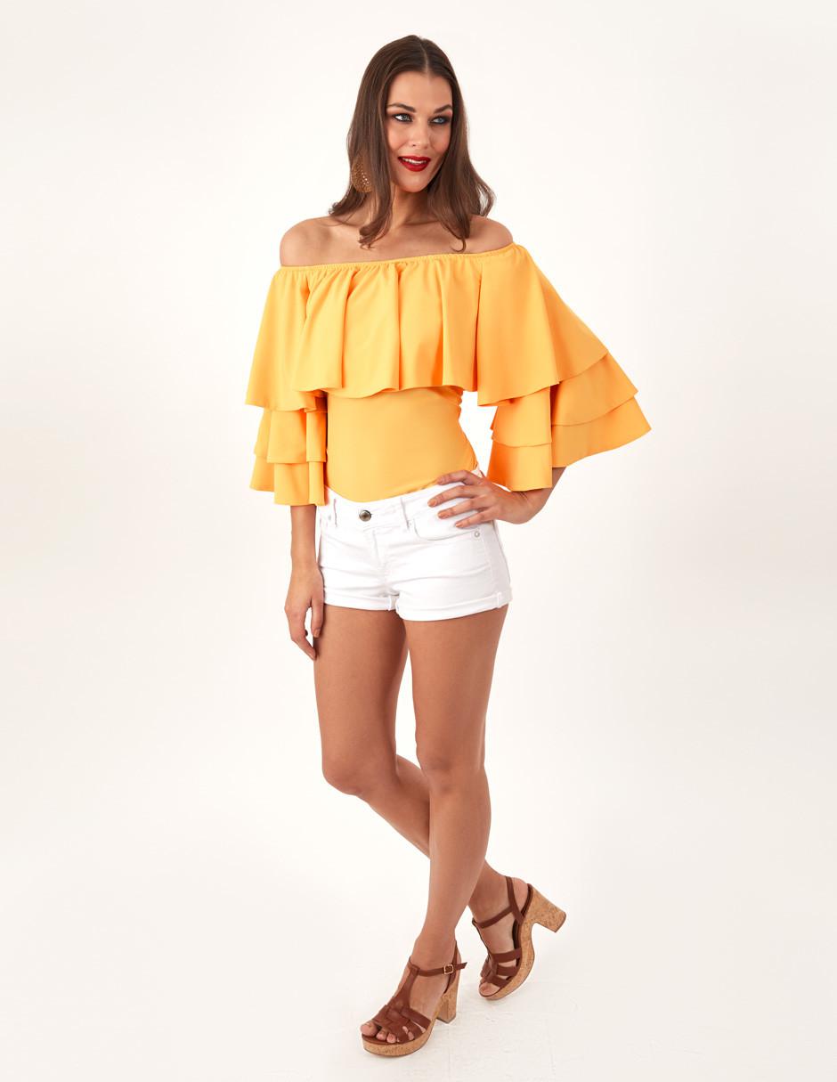 Blusa manga corta para mujer 2