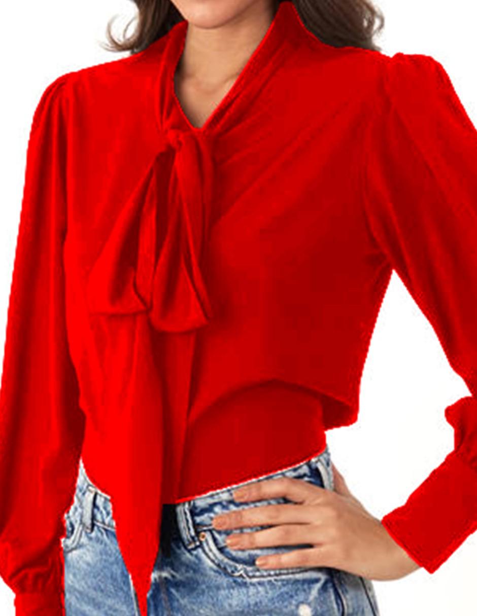 Blusa Beatriz Meade manga larga