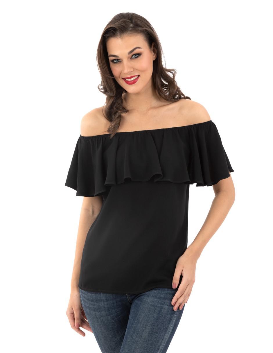 Blusa strapless sin manga para mujer Blusa strapless sin manga para mujer