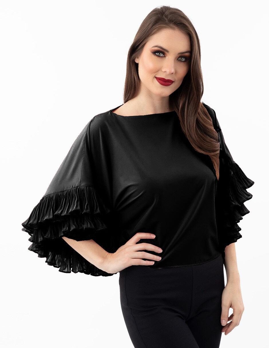 Blusa manga 3/4 para mujer