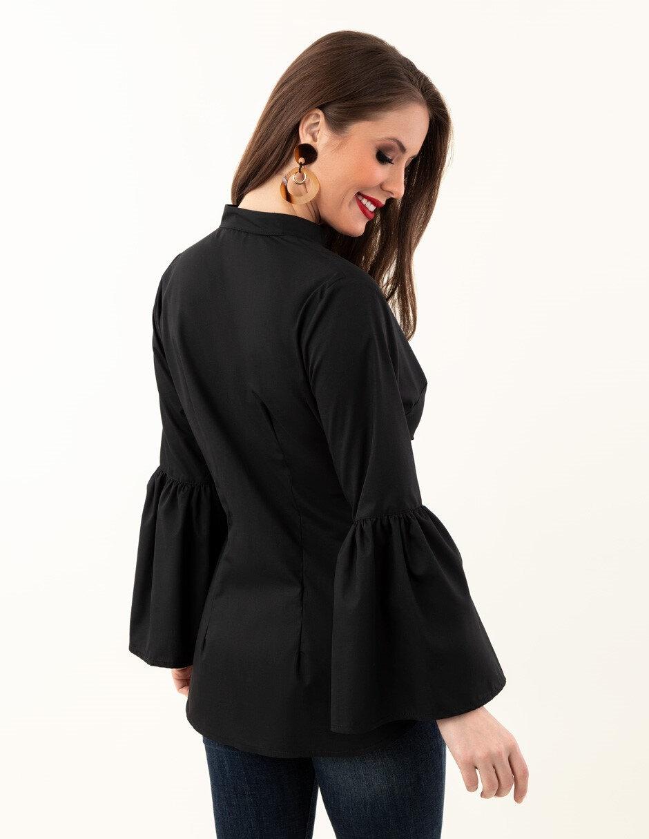 Blusa manga larga para mujer 3
