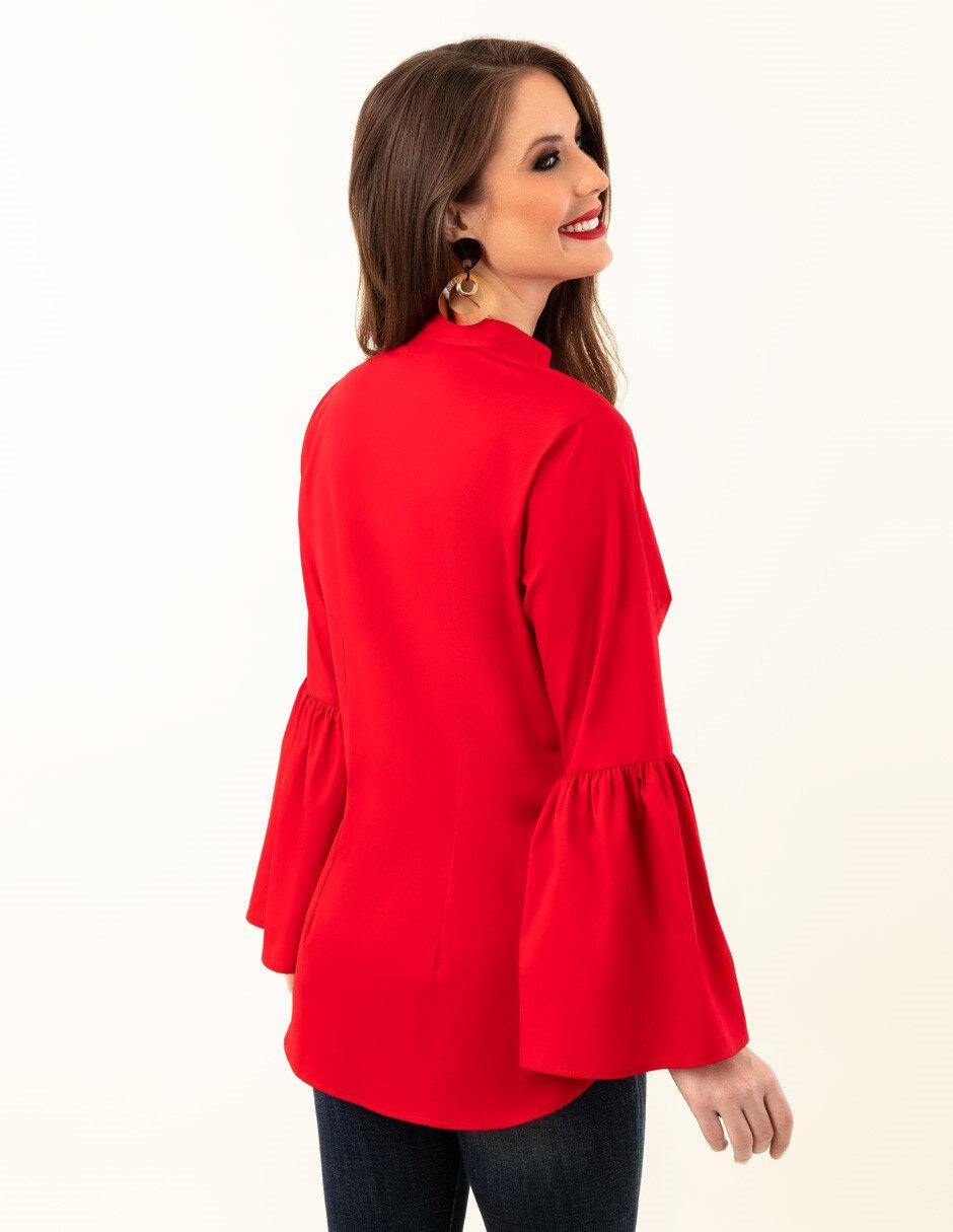 Blusa Beatriz Meade manga larga