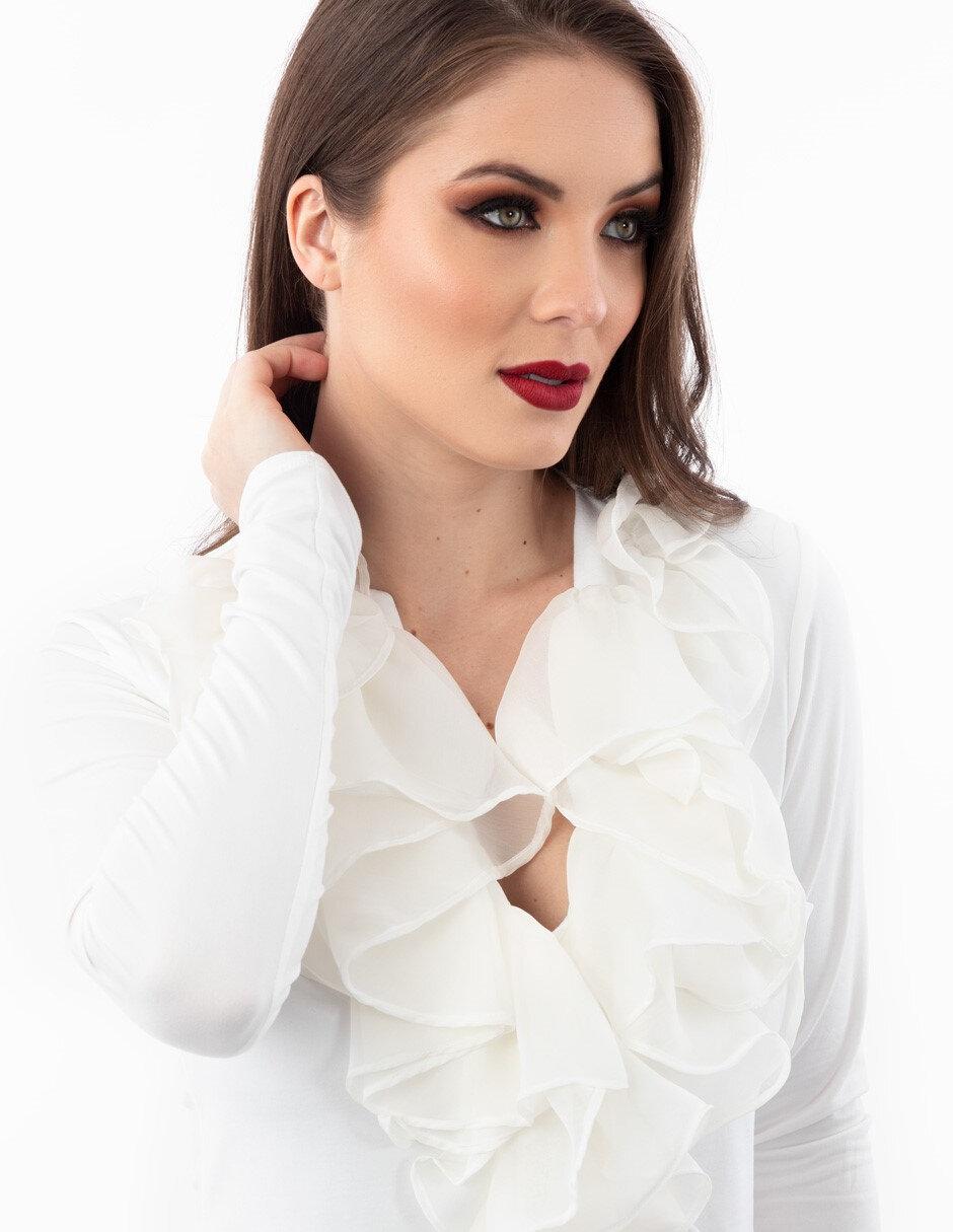 Blusa manga larga para mujer 2