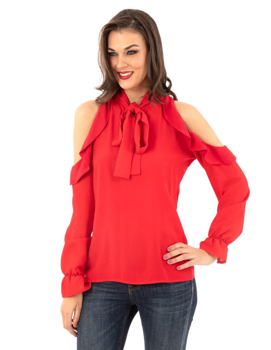 Blusa Beatriz Meade manga larga