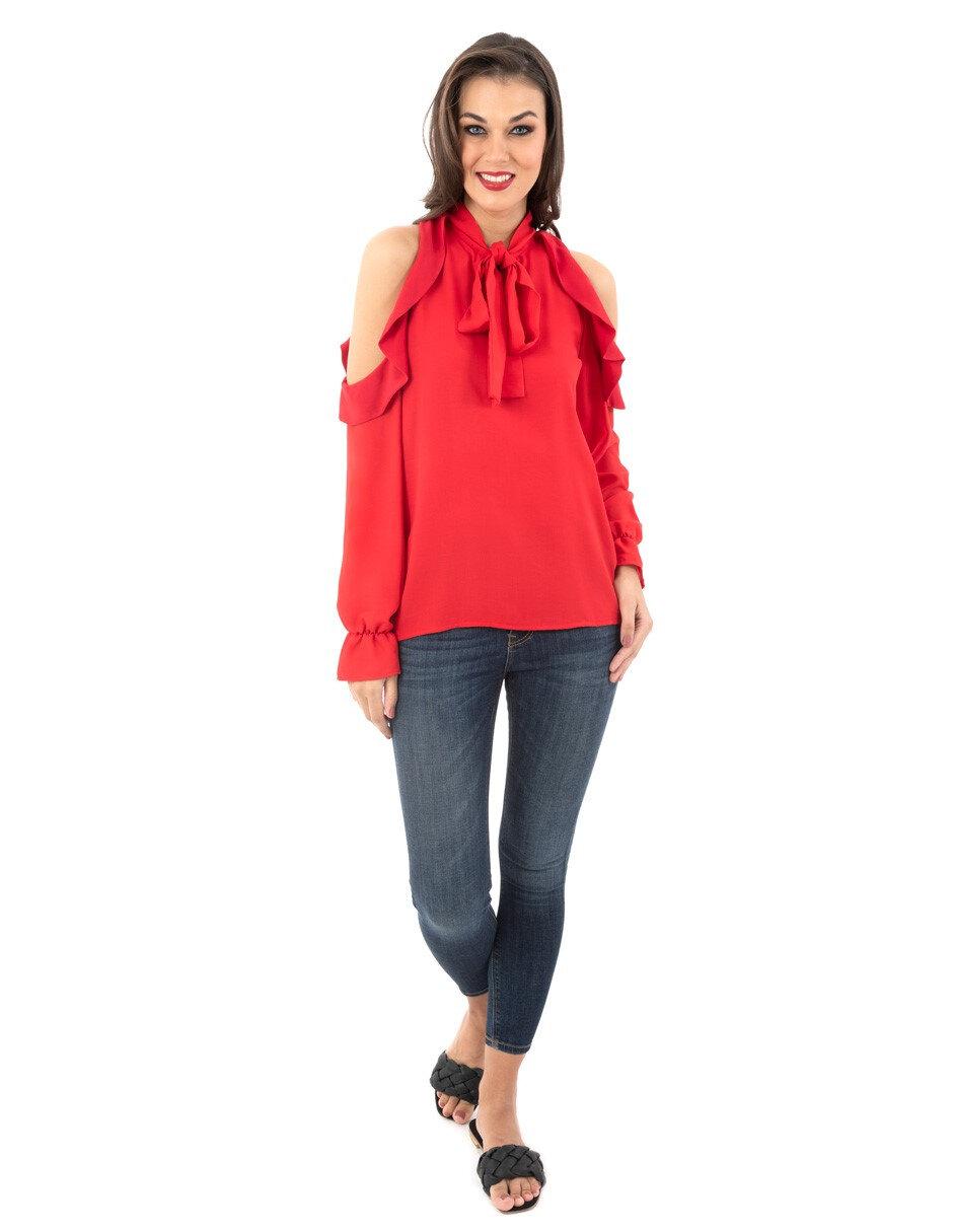 Blusa Beatriz Meade manga larga
