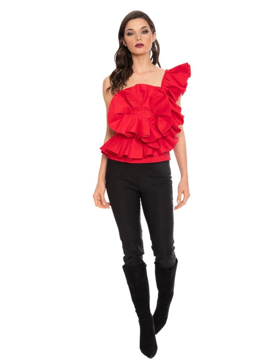 Blusa manga corta para mujer