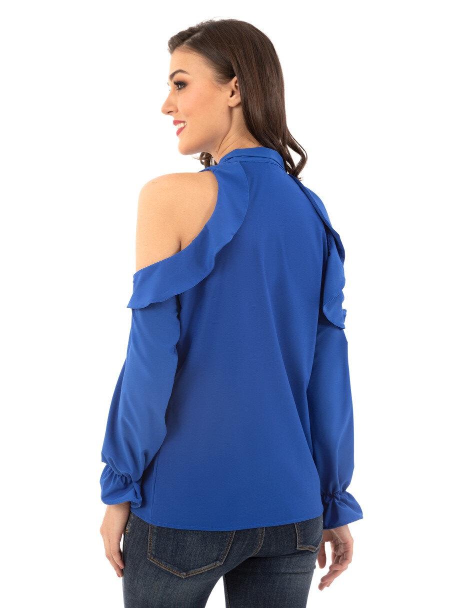 Blusa manga larga para mujer 3