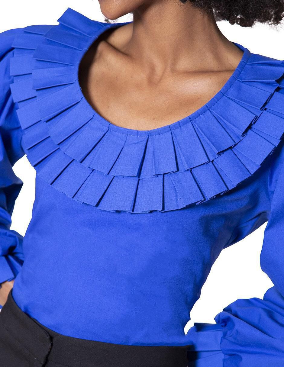 Blusa manga larga para mujer