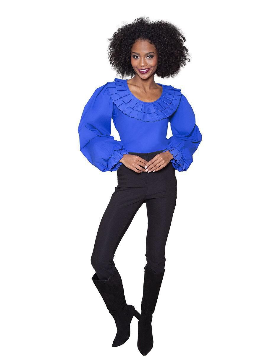 Blusa manga larga para mujer