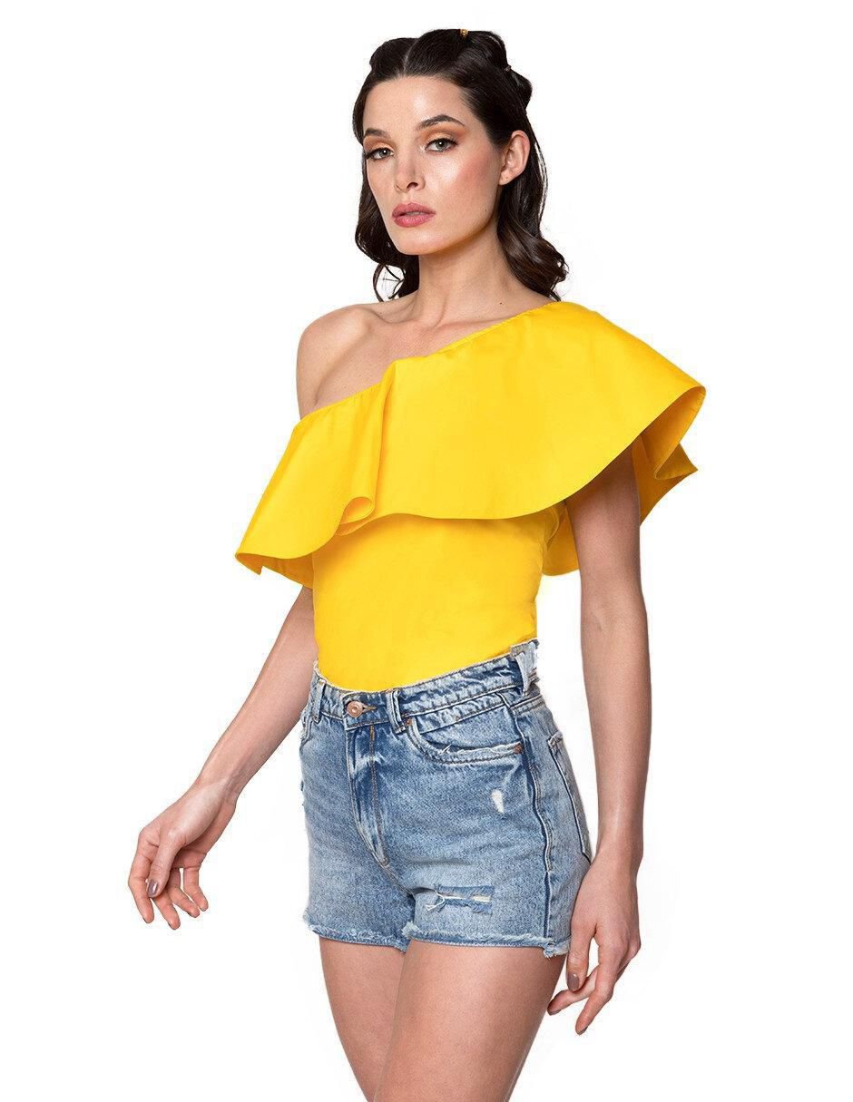 Blusa sin manga para mujer 2