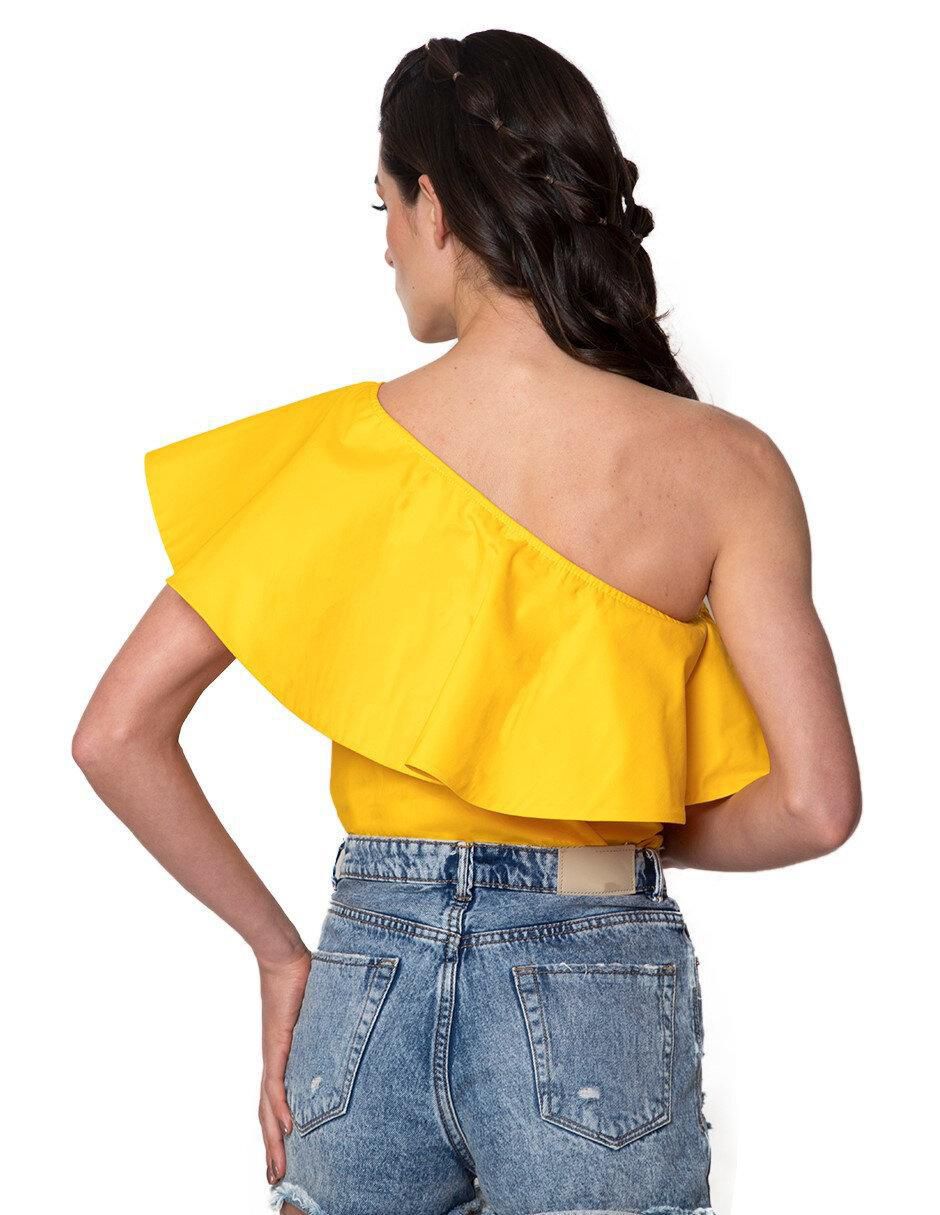 Blusa sin manga para mujer 4