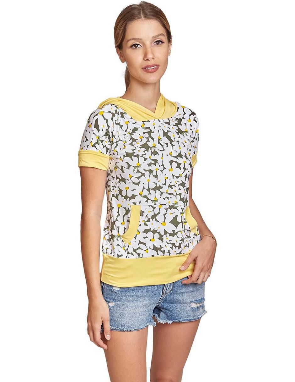 Blusa manga corta para mujer 4