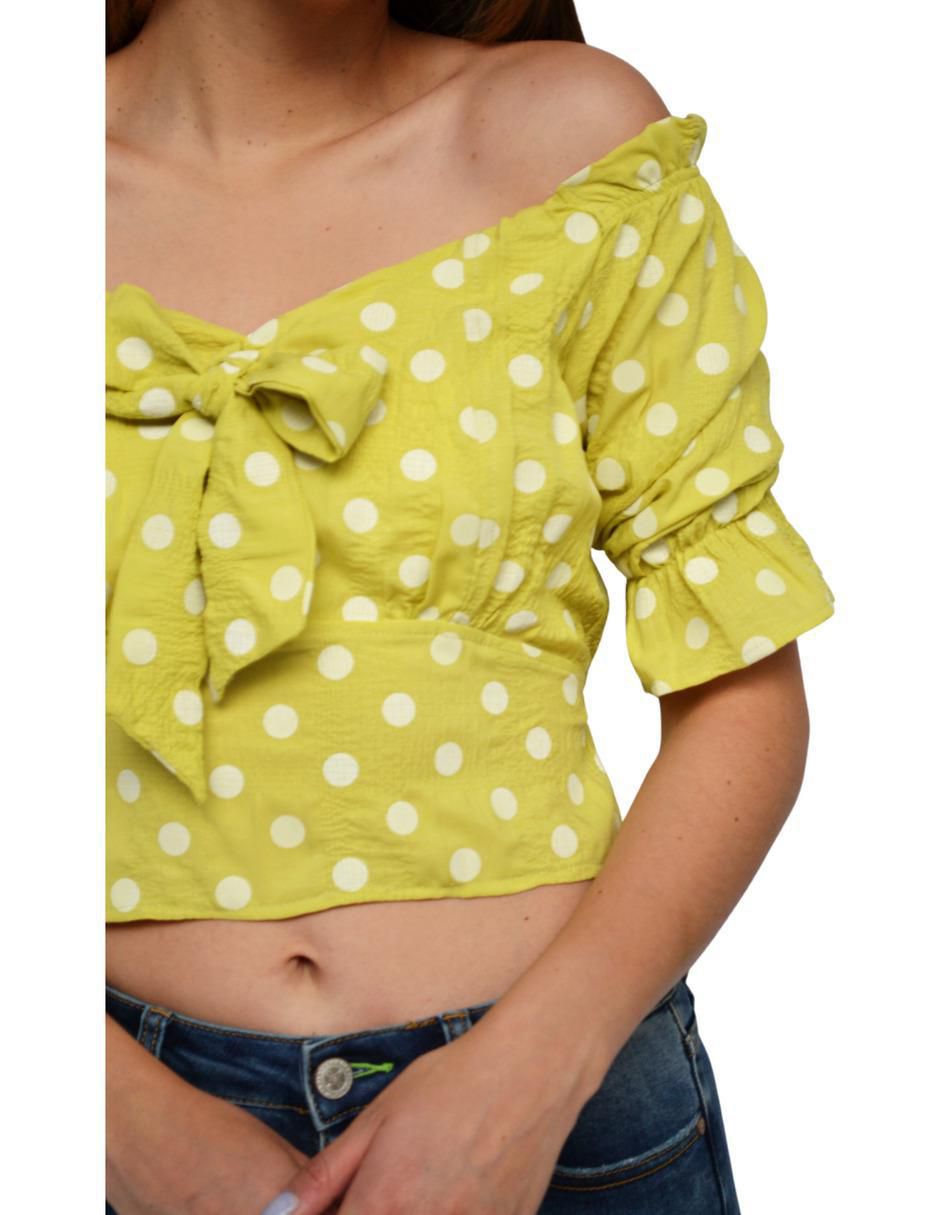 Blusa manga corta para mujer 2
