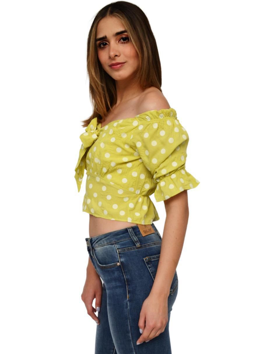 Blusa manga corta para mujer 3