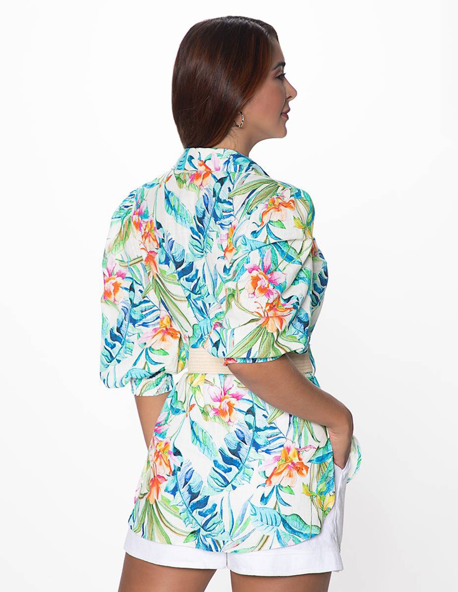 Blusa manga 3/4 para mujer 2