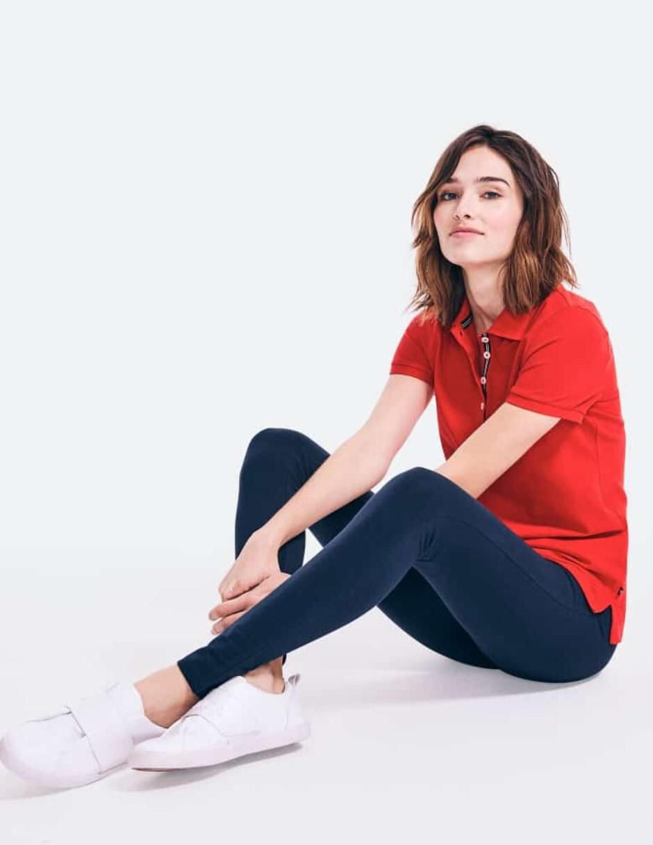 Playera tipo polo Nautica para mujer 4